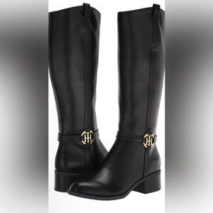 Tommy Hilfiger Diwan 2 Faux Leather Knee-High Boots